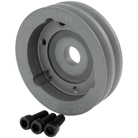 Allstar Performance 4.75 in. Dia. 2 Groove Crankshaft Pulley ALL31030
